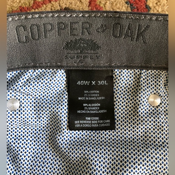 COPPER AND OAK MENS PANTS - Picture 5 of 6